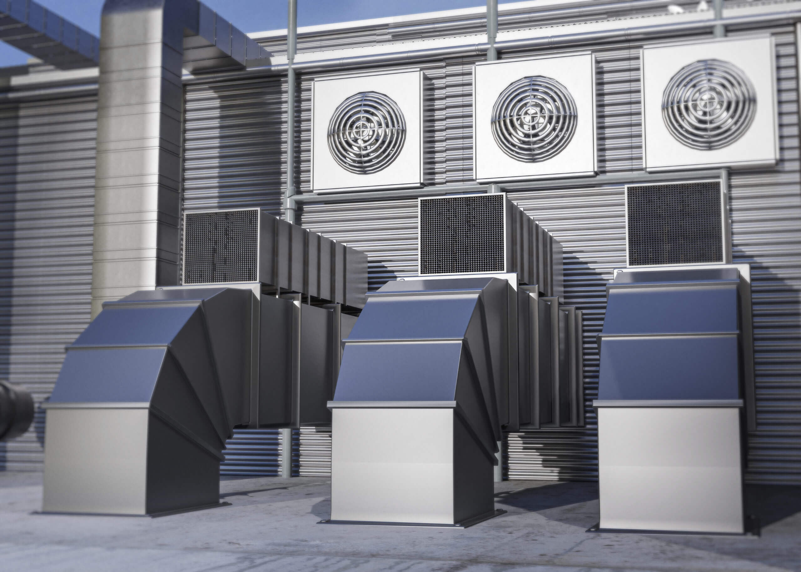 Projekt systemu wentylacyjnego — wizualizacja 3D